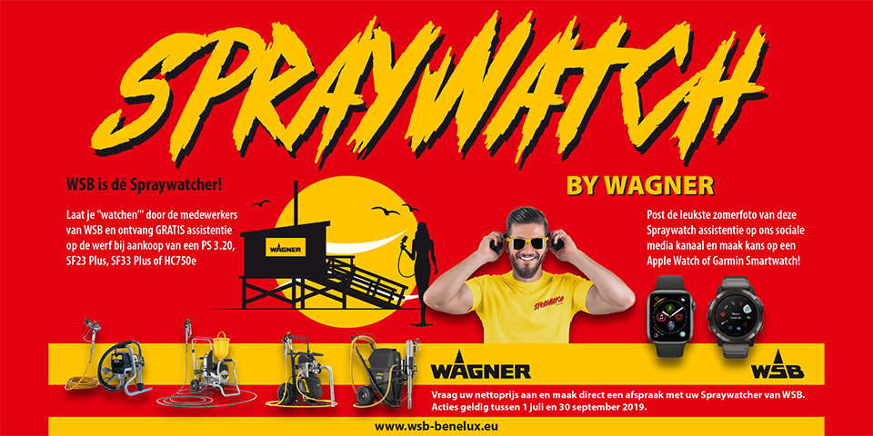 Baywatch – WAGNER doet aan Spraywatch!