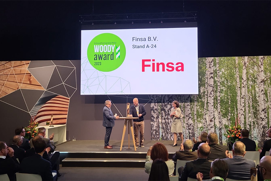 Finsa Wint Tweede Plaats in de Categorie ‘Innovatief Product’ bij de Woody Awards 2023
