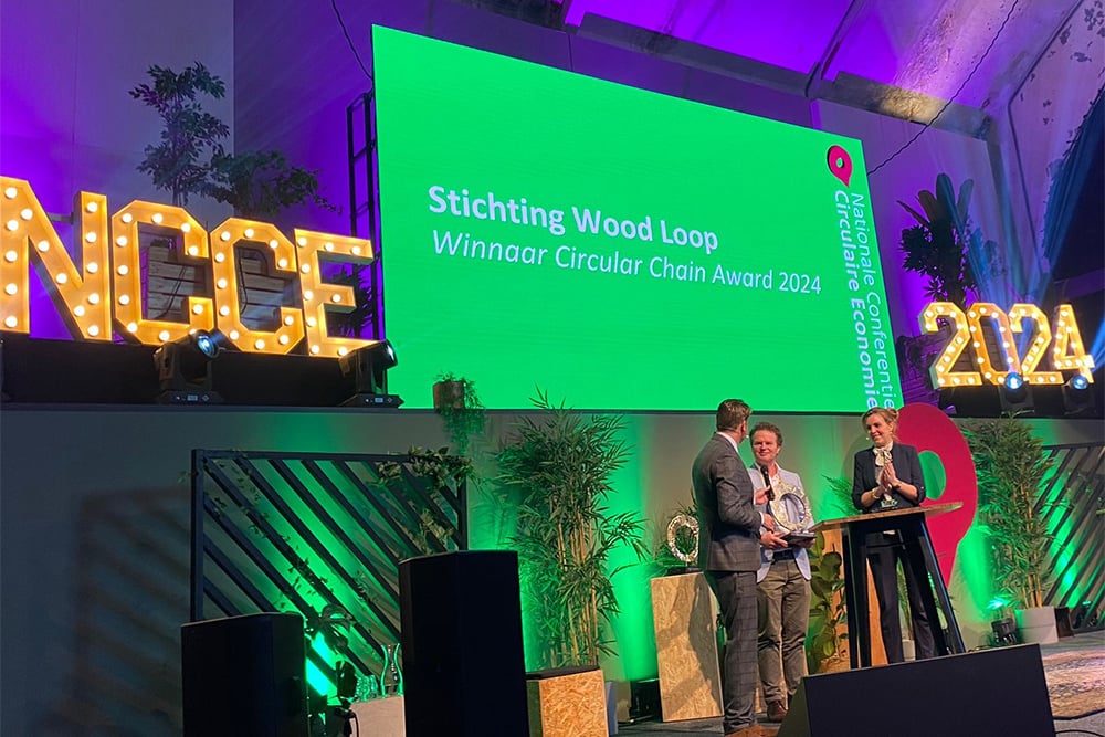 Wood Loop winnaar van de Circular Chain Award 2024