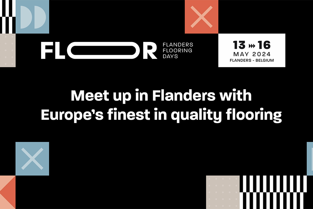 Flanders Flooring Days maakt 40 nieuwe exposanten bekend